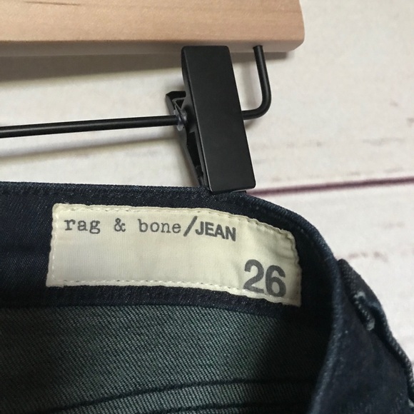 Rag & Bone The Skinny Jean In Olive Harrow Size 26 - Picture 10 of 10